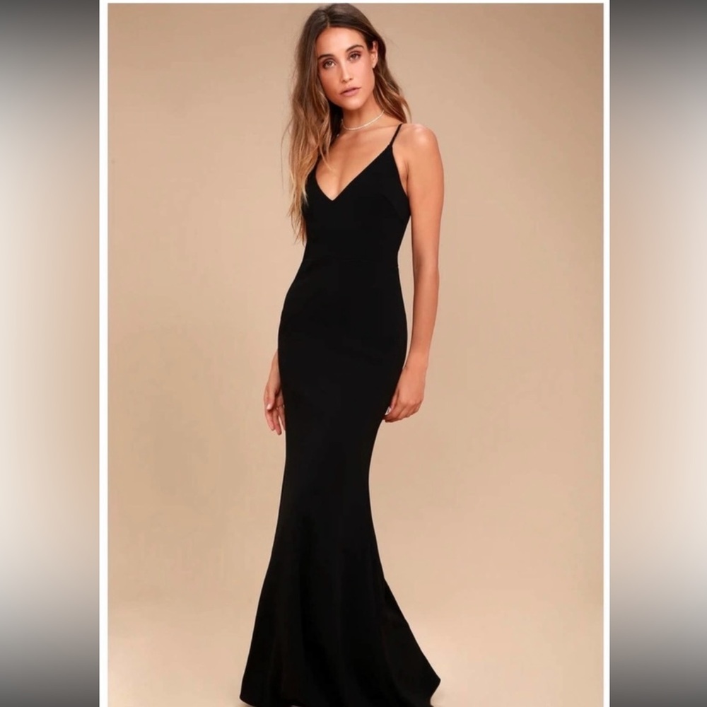NWT infinite glory black maxi